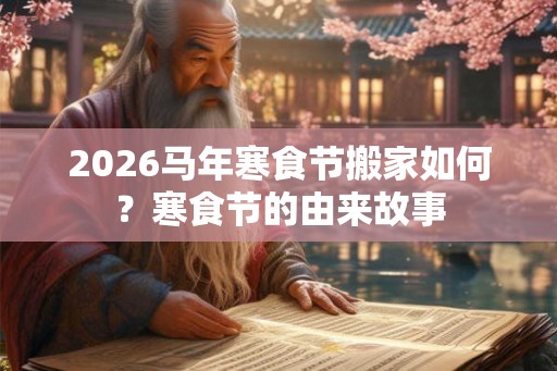 2026马年寒食节搬家如何?寒食节的由来故事 2026马年寒食节搬家如何?寒食节的由来故事