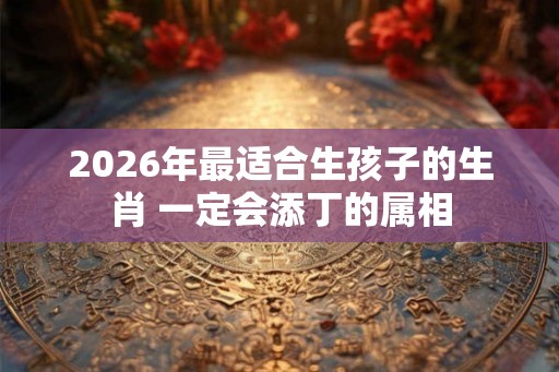 2026年最适合生孩子的生肖 一定会添丁的属相