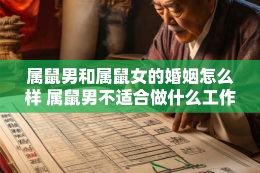 属鼠男和属鼠女的婚姻怎么样 属鼠男不适合做什么工作 属鼠男和属鼠女的婚姻怎么样 属鼠男不适合做什么工作