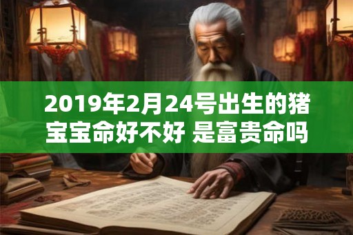 2019年2月24号出生的猪宝宝命好不好 是富贵命吗 2019年2月24号出生的猪宝宝命好不好 是富贵命吗