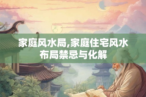 家庭风水局,家庭住宅风水布局禁忌与化解