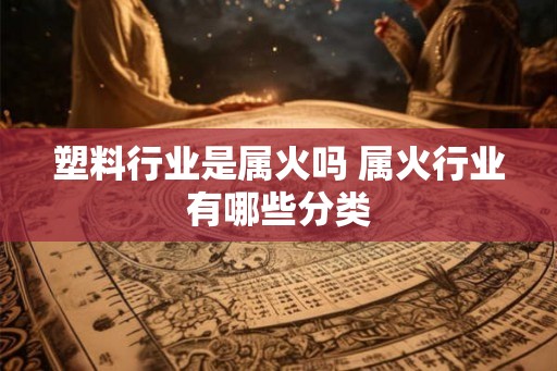 塑料行业是属火吗 属火行业有哪些分类