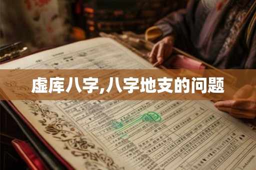 虚库八字,八字地支的问题 虚库八字,八字地支的问题