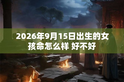 2026年9月15日出生的女孩命怎么样 好不好 2026年9月15日出生的女孩命怎么样 好不好