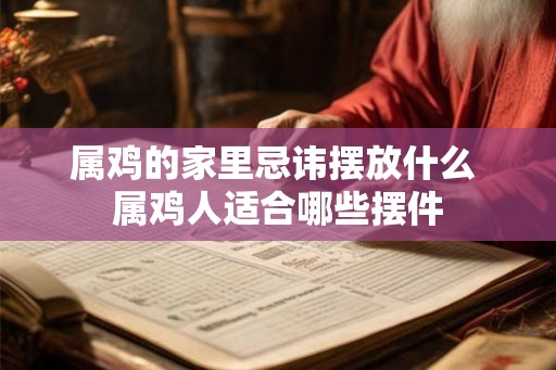 属鸡的家里忌讳摆放什么 属鸡人适合哪些摆件