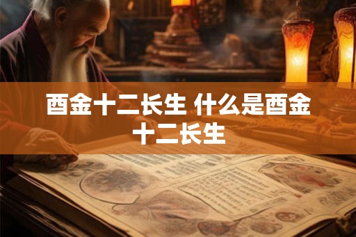 酉金十二长生 什么是酉金十二长生