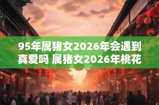 95年属猪女2026年会遇到真爱吗 属猪女2026年桃花运 95年属猪女2026年会遇到真爱吗 属猪女2026年桃花运