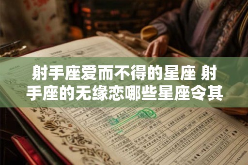射手座爱而不得的星座 射手座的无缘恋哪些星座令其苦恼 射手座爱而不得的星座 射手座的无缘恋哪些星座令其苦恼
