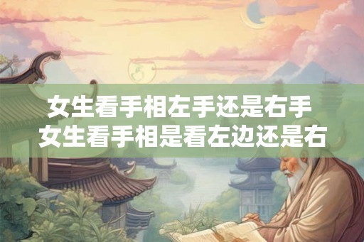 女生看手相左手还是右手 女生看手相是看左边还是右边 女生看手相左手还是右手 女生看手相是看左边还是右边