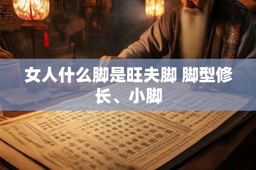 女人什么脚是旺夫脚 脚型修长、小脚 女人什么脚是旺夫脚 脚型修长、小脚