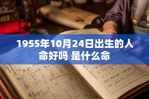 1955年10月24日出生的人命好吗 是什么命 1955年10月24日出生的人命好吗 是什么命