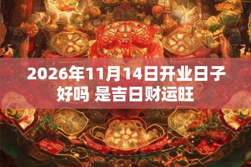 2026年11月14日开业日子好吗 是吉日财运旺 2026年11月14日开业日子好吗 是吉日财运旺