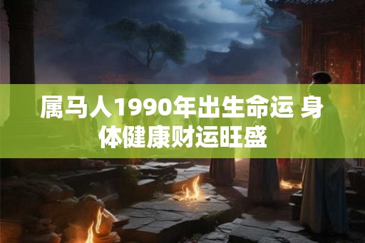 属马人1990年出生命运 身体健康财运旺盛