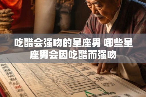 吃醋会强吻的星座男 哪些星座男会因吃醋而强吻