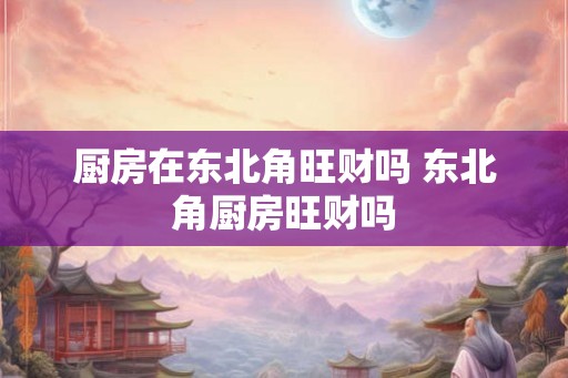 厨房在东北角旺财吗 东北角厨房旺财吗