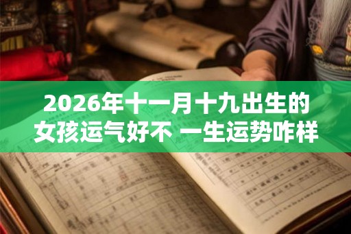 2026年十一月十九出生的女孩运气好不 一生运势咋样