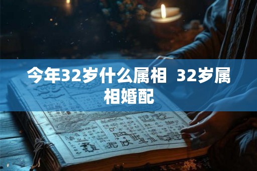 今年32岁什么属相  32岁属相婚配
