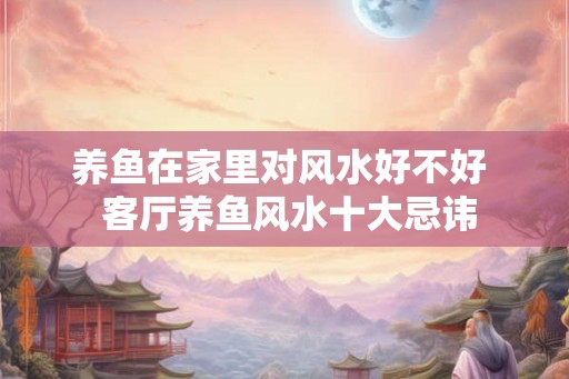 养鱼在家里对风水好不好  客厅养鱼风水十大忌讳