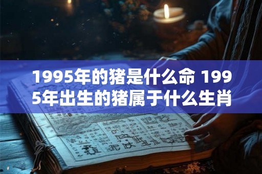 1995年的猪是什么命 1995年出生的猪属于什么生肖