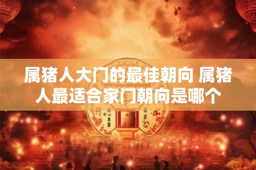 属猪人大门的最佳朝向 属猪人最适合家门朝向是哪个 属猪人大门的最佳朝向 属猪人最适合家门朝向是哪个