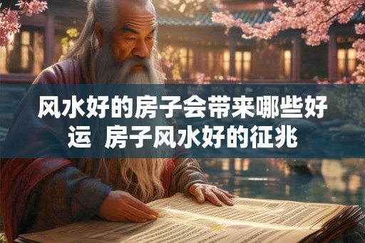 风水好的房子会带来哪些好运  房子风水好的征兆