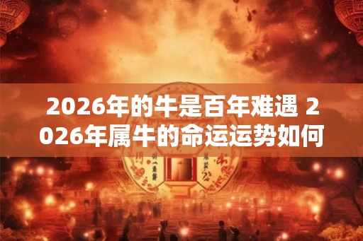 2026年的牛是百年难遇 2026年属牛的命运运势如何 2026年的牛是百年难遇 2026年属牛的命运运势如何