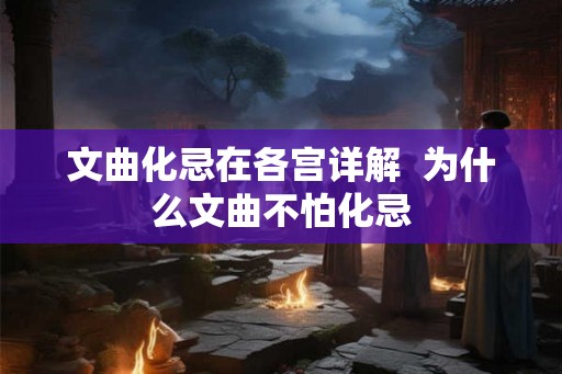 文曲化忌在各宫详解  为什么文曲不怕化忌