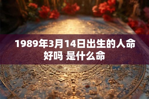 1989年3月14日出生的人命好吗 是什么命 1989年3月14日出生的人命好吗 是什么命