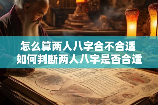 怎么算两人八字合不合适 如何判断两人八字是否合适