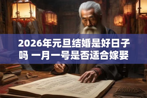 2026年元旦结婚是好日子吗 一月一号是否适合嫁娶 2026年元旦结婚是好日子吗 一月一号是否适合嫁娶