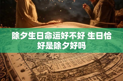 除夕生日命运好不好 生日恰好是除夕好吗