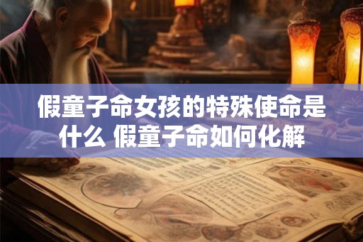 假童子命女孩的特殊使命是什么 假童子命如何化解