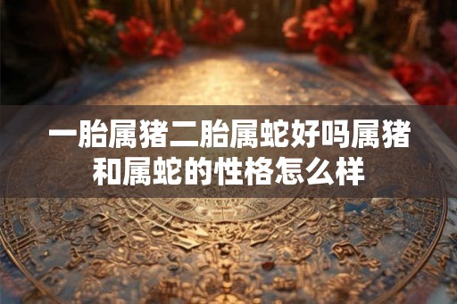 一胎属猪二胎属蛇好吗属猪和属蛇的性格怎么样