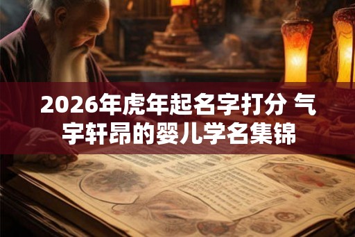 2026年虎年起名字打分 气宇轩昂的婴儿学名集锦 2026年虎年起名字打分 气宇轩昂的婴儿学名集锦