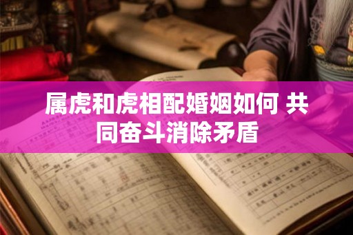 属虎和虎相配婚姻如何 共同奋斗消除矛盾