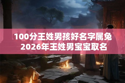 100分王姓男孩好名字属兔 2026年王姓男宝宝取名