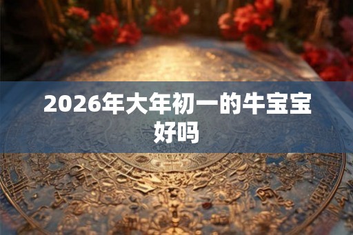 2026年大年初一的牛宝宝好吗 2026年大年初一的牛宝宝好吗