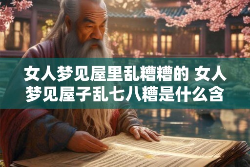 女人梦见屋里乱糟糟的 女人梦见屋子乱七八糟是什么含义