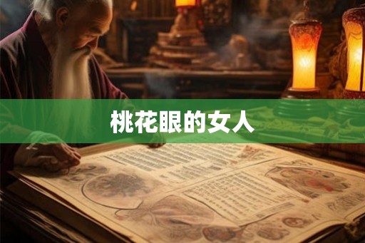 桃花眼的女人