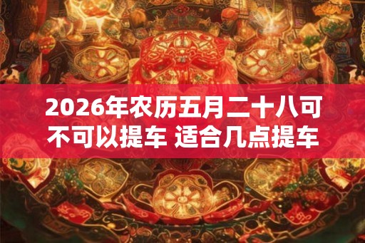 2026年农历五月二十八可不可以提车 适合几点提车 2026年农历五月二十八可不可以提车 适合几点提车