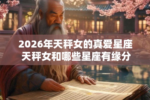 2026年天秤女的真爱星座 天秤女和哪些星座有缘分
