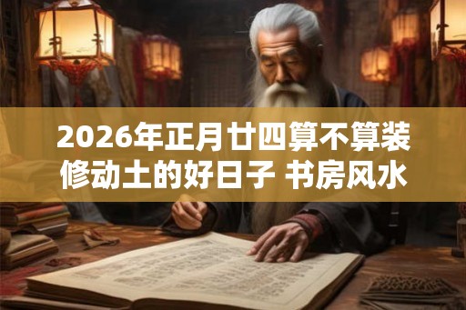 2026年正月廿四算不算装修动土的好日子 书房风水 2026年正月廿四算不算装修动土的好日子 书房风水