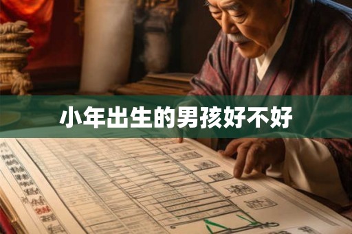 小年出生的男孩好不好