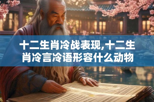 十二生肖冷战表现,十二生肖冷言冷语形容什么动物