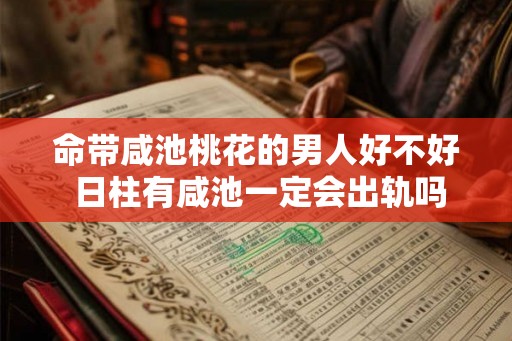 命带咸池桃花的男人好不好 日柱有咸池一定会出轨吗