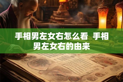 手相男左女右怎么看  手相男左女右的由来