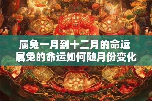 属兔一月到十二月的命运 属兔的命运如何随月份变化 属兔一月到十二月的命运 属兔的命运如何随月份变化