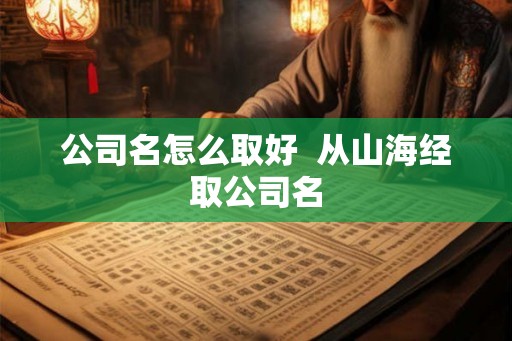 公司名怎么取好  从山海经取公司名