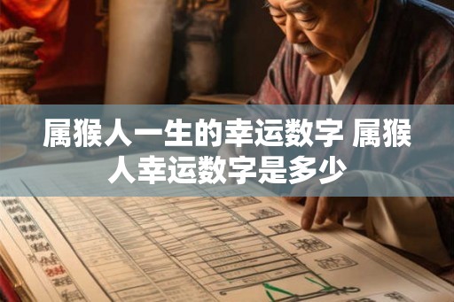 属猴人一生的幸运数字 属猴人幸运数字是多少 属猴人一生的幸运数字 属猴人幸运数字是多少