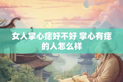 女人掌心痣好不好 掌心有痣的人怎么样